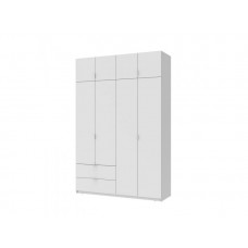 Шкаф Лукас 160х50х240 белый Doros