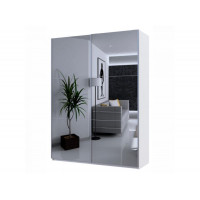 Шафа купе G-Caiser 2 дзеркала / 3 частини 180х60х240 біла Doros